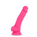 Фаллоимитатор с двойной плотностью NEO 7.5INCH COCK W. BALLS