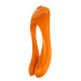 Универсальный мини вибратор Satisfyer Candy Cane orange