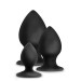Набор анальных пробок Blush Anal Adventures Platinum Silicone Anal Stout Plug
