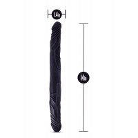 Подвійний фалоімітатор B YOURS 14inch DOUBLE dildo BLACK