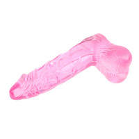 Фаллоимитатор с мошонкой Chisa Hi Basic Ding Dong 6, розовый