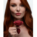 Анальна пробка силикон роза Master Series Booty Bloom Silicone Anal Plug With