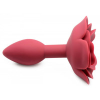 Анальна пробка силикон роза Master Series Booty Bloom Silicone Anal Plug With