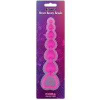 Анальная елочка Chisa MisSweet Heart Booty Beads в форме розовых сердечек