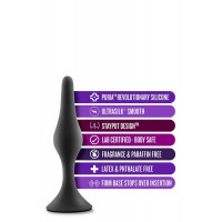 Анальная пробка , размер S ,ANAL ADVENTURES PLATINUM SILICONE