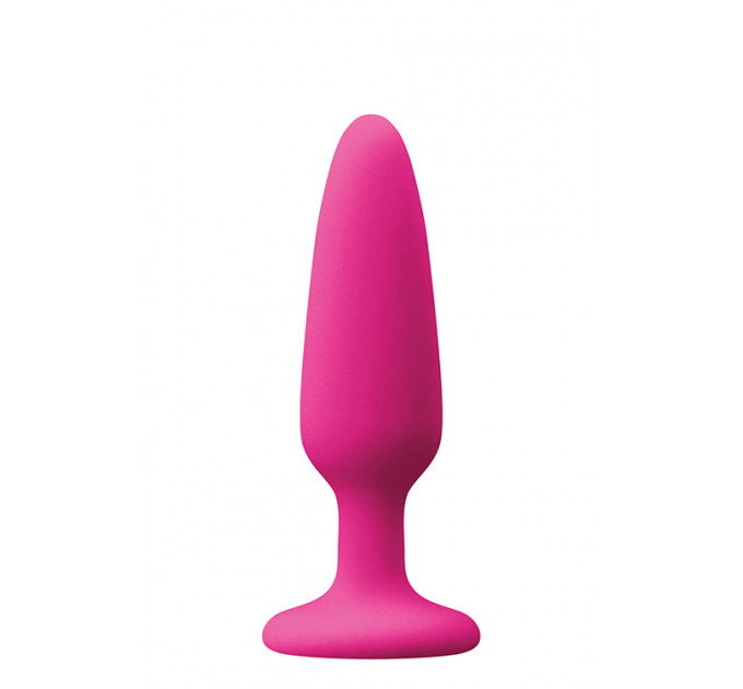 Анальная пробка силикон NS Novelties COLOURS PLEASURES SMALL PLUG PINK
