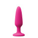 Анальная пробка силикон NS Novelties COLOURS PLEASURES SMALL PLUG PINK