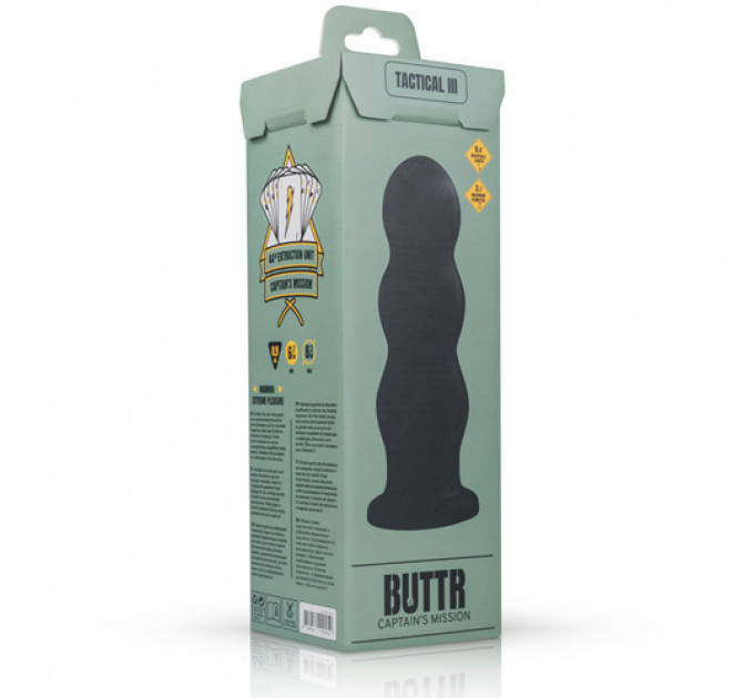 Анальна пробка для фістингу BUTTR Tactical III Dildo