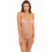 Боди в сетку UNDONE SEE THROUGH BODYSUIT PINK, OS