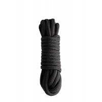 Бондажна мотузка NS Novelties SINFUL NYLON ROPE 25 FT BLACK
