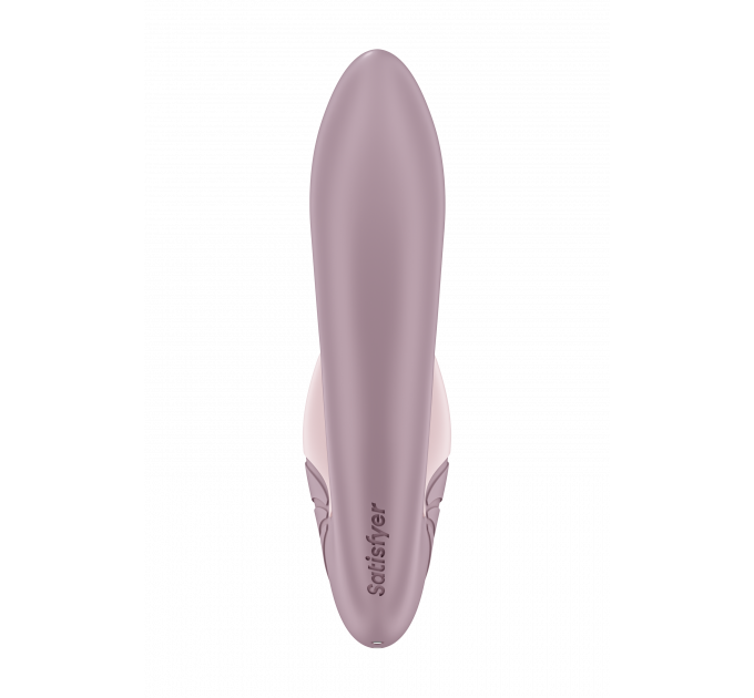 Двойной вибратор с вакуумной стимуляцией SATISFYER SUPERNOVA OLD ROSE