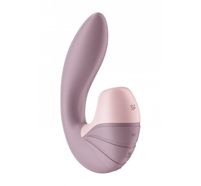 Двойной вибратор с вакуумной стимуляцией SATISFYER SUPERNOVA OLD ROSE