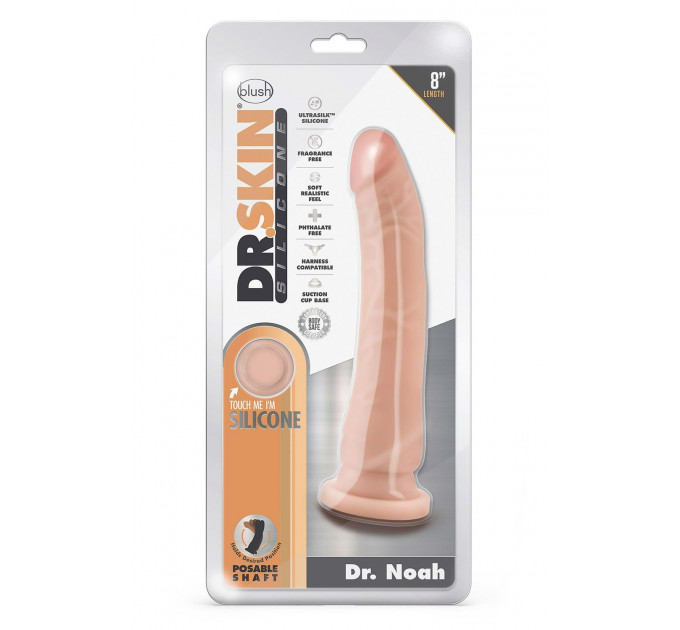 Фаллоимитатор DR. SKIN SILICONE DR. NOAH 21,5 см