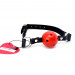 Кляп Ds Fetish Ball gag plastic red/black