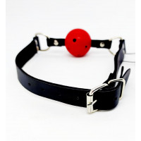 Кляп Ds Fetish Ball gag plastic red/black