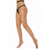 Колготы в крупную сетку One Size Daring Intimates, черные