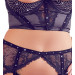 Комплект белья из трех предметов из кружева и бархата Shelf Bra Set 85B/L Shelf Bra Set 85B/L