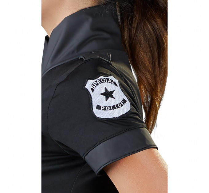 Костюм полицейской Cottelli Collection Police Dress для ролевых игр, S