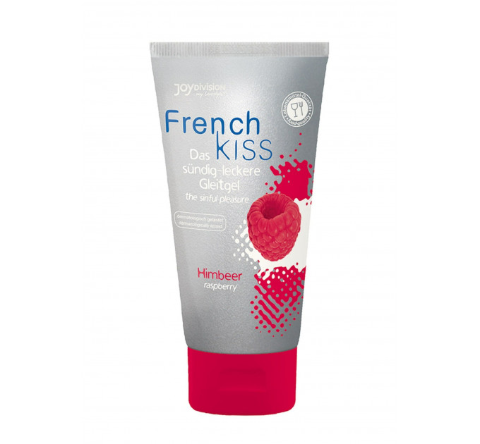 Лубрикант Французский поцелуй со вкусом малины FrenchKiss Raspberry 75 ml