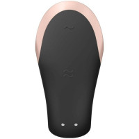 Люксовий смарт вібратор для пар Satisfyer DOUBLE LOVE чорний