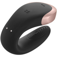 Люксовий смарт вібратор для пар Satisfyer DOUBLE LOVE чорний