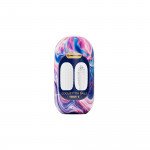 Мастурбатор хай-тек Venus-X Egg VIOLET двусторонний рельеф, белый, фиолетовый, 13.1 х 6.5. см