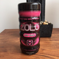 Мастурбатор із імітацією глибокого горла Zolo Deep Throat Cup, рожевий