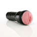 Мастурбатор вагина в колбе Fleshlight Pink Lady Mini-Lotus, с рельефом, киберкожа, бежевый