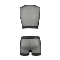 Чоловічий комплет 053 SET WILLIAM black L/XL -Passion