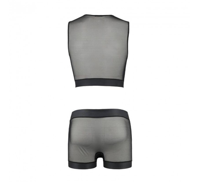 Чоловічий комплет 053 SET WILLIAM black L/XL -Passion