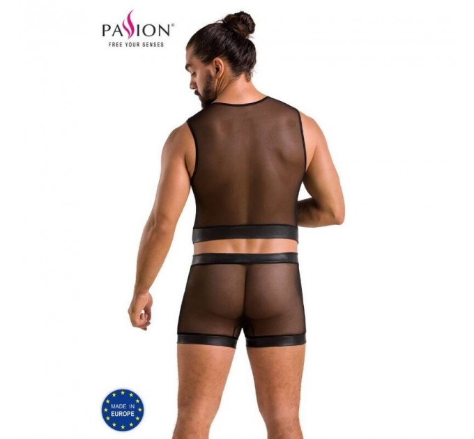 Чоловічий комплет 053 SET WILLIAM black L/XL -Passion