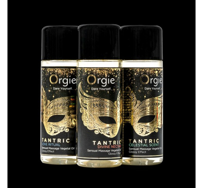 Мини-коллекция массажных масел "Tantric", Orgie