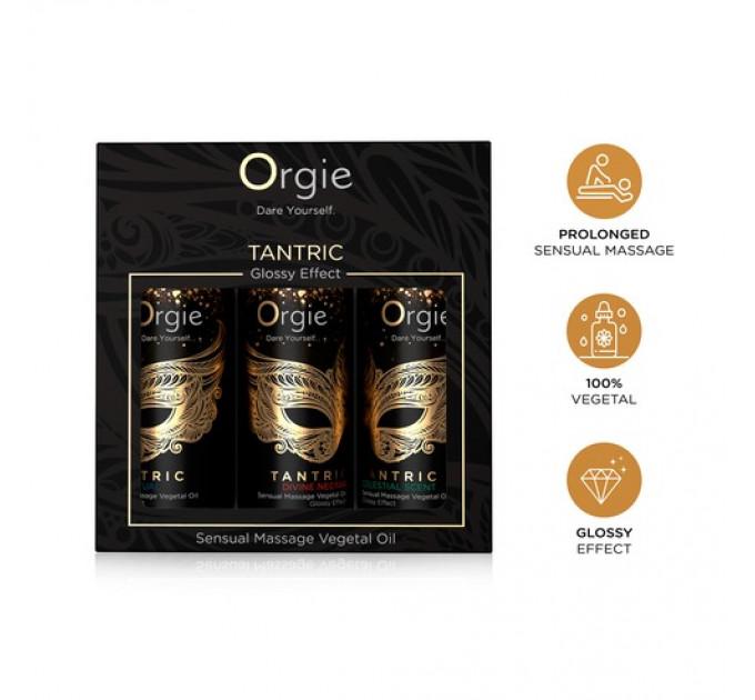 Мини-коллекция массажных масел "Tantric", Orgie
