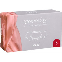 Змінні насадки на Womanizer Premium та Classic, червоний, розмір S