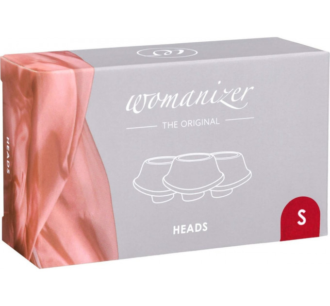 Сменные насадки на Womanizer Premium и Classic, красный, размер S