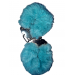 Наручники DS Fetish Plush handcuffs, металл с мехом, голубой