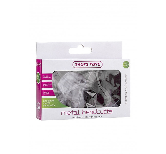Наручники металлические Metal Handcuffs - Black