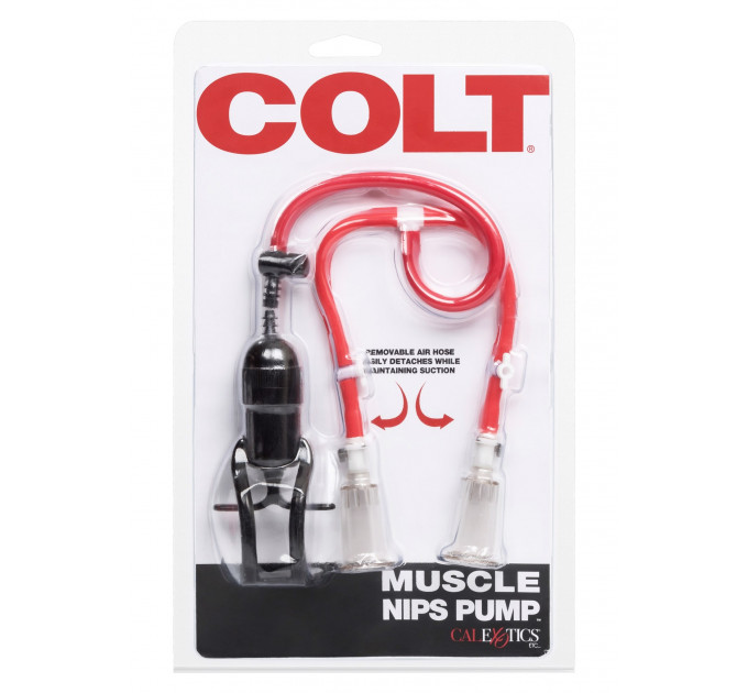 Насос для сосков CalExotics Colt Muscle Nips Pump, прозрачный