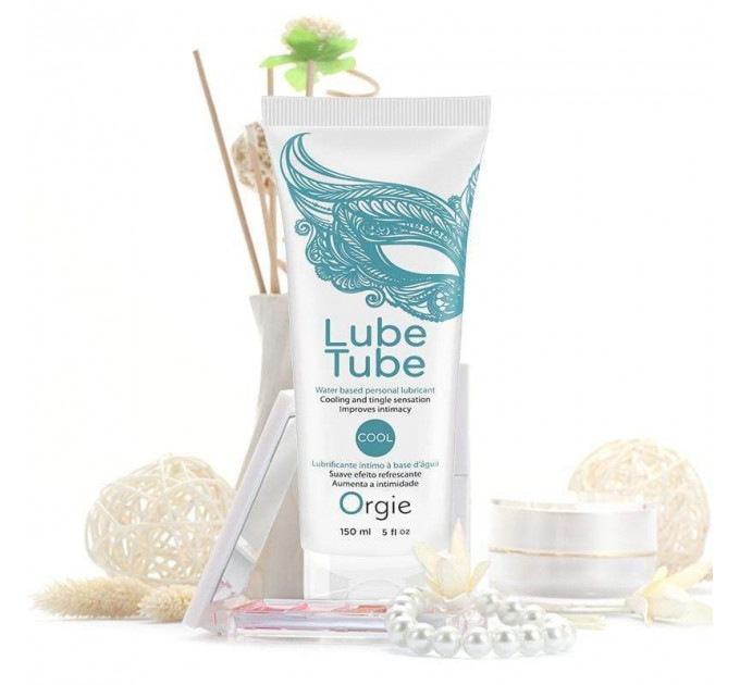 Охолоджувальне мастило для сексу "LUBE TUBE COOL" Orgie