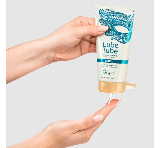 Охолоджувальне мастило для сексу "LUBE TUBE COOL" Orgie