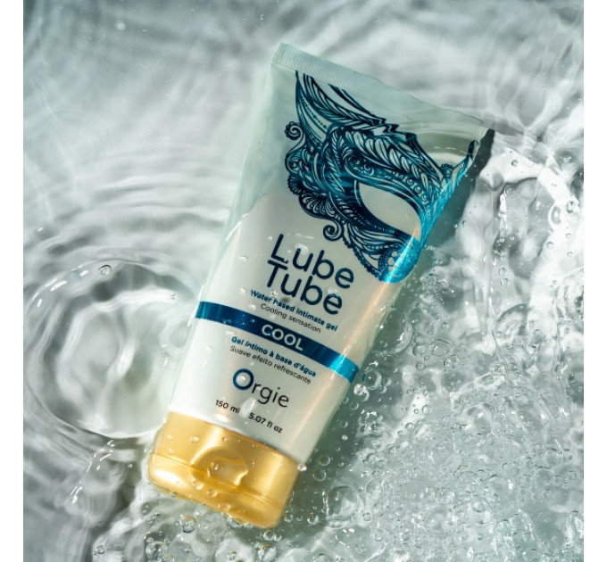 Охолоджувальне мастило для сексу "LUBE TUBE COOL" Orgie