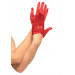 Рукавички сексуальні One Size Mini Cropped Satin Gloves від Leg Avenue