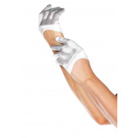 Перчатки сексуальные One Size Mini Cropped Satin Gloves от Leg Avenue