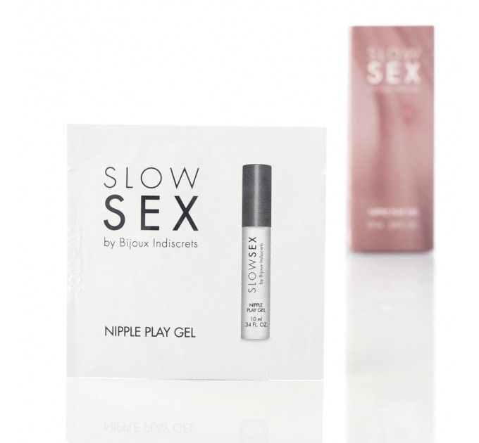 ПРОБНИК/Гель для стимуляции сосков Bijoux Indiscrets NIPPLE PLAY Slow Sex by