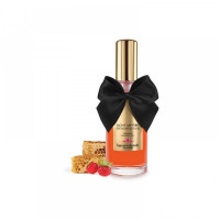 Зігріваюча масажна олія Bijoux LIGHT MY FIRE суниця та мед