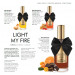 Согревающее массажное масло Bijoux LIGHT MY FIRE земляника и мёд