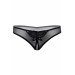 Трусики с жемчужинами и аппликацией в виде бабочки Daring Intimates, черный, S/M