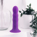 Вібратор рельєфний Adrien Lastic Hitsens 3 на присосці, фіолетовий