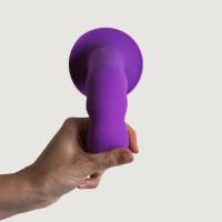 Вибратор рельефный Adrien Lastic Hitsens 3 на присоске, фиолетовый