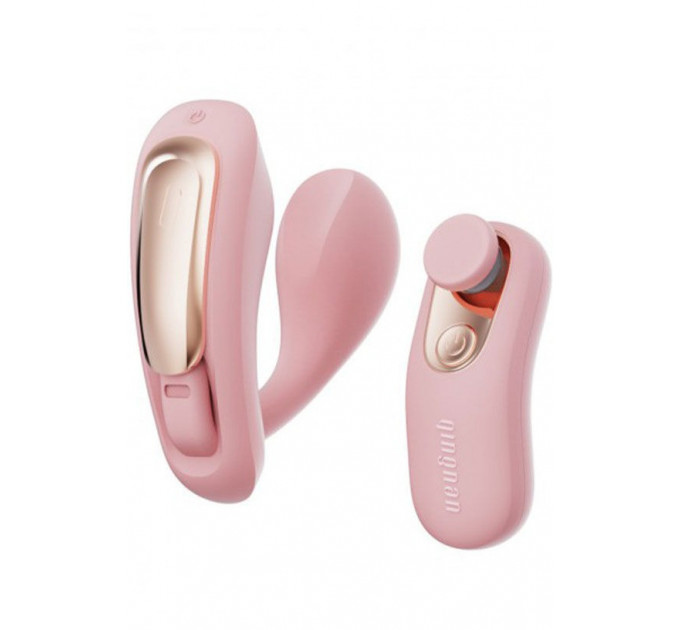 Вибратор в трусики с дистанционным управлением Qingnan No.6 Wireless Control Beige, рожевий
